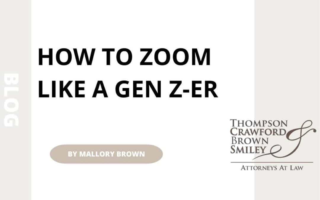 How to Zoom Like a Gen Z-er