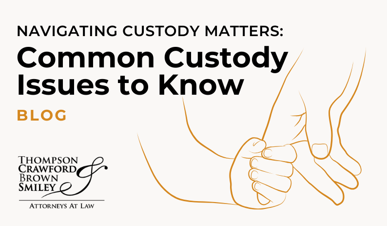 Navigating Custody Matters: Common Custody Issues to Know